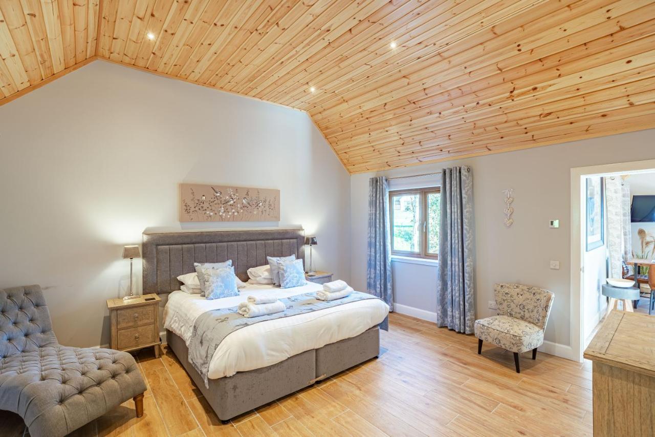 Osprey Lodge 1 With Hot Tub Newton Stewart Dış mekan fotoğraf